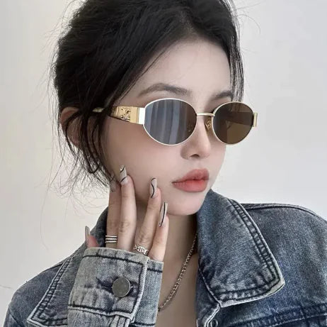 Retro Oval Glasses